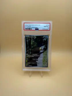 Pokemon TCG Psyduck Scarlet Violet-151 Holo Illustration Card 175/165 Psa 10 - Image 1