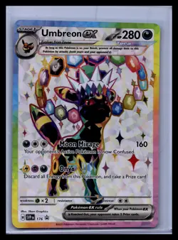 Umbreon ex - 176 Promo SV: Scarlet & Violet Promo Cards SVP 176 NM - Image 1