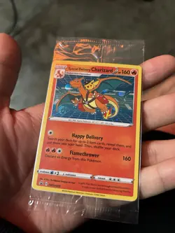 SEALED Special Delivery Charizard SWSH075 Pokemon Center Promo Card A - Image 2