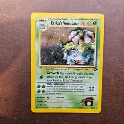 Erika's Venusaur 4/132 Pokemon Gym Challenge Holo Rare Card - LP - Image 1