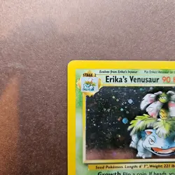 Erika's Venusaur 4/132 Pokemon Gym Challenge Holo Rare Card - LP - Image 2