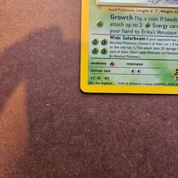 Erika's Venusaur 4/132 Pokemon Gym Challenge Holo Rare Card - LP - Image 4