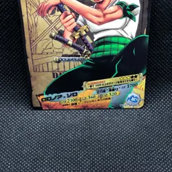 Roronoa Zoro No.01-05 ONE PIECE AR Carddass 2011 Card Bandai Japanese - Image 2