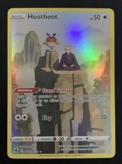 Hoothoot TG12/TG30 Astral Radiance Trainer Gallery Pokemon TCG Card NM - Image 1