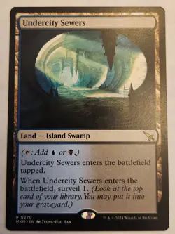 Undercity Sewers MKM #270 Rare Land Regular NM+ - Image 1
