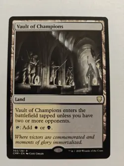 MTG: Commander Legends Vault Of Champions Rare Regular CMR 360/361 - Image 1