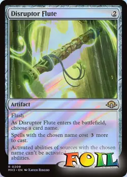 Disruptor Flute 0209 MTG Modern Horizons 3 Rare NP Foil - Image 1