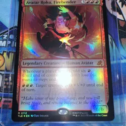 Avatar Roku, Firebender - FOIL #112 - Avatar: The Last Airbender - NM MTG - Image 1