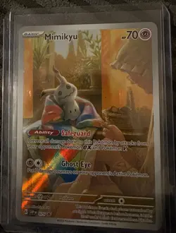 Pokemon TCG Mimikyu SVP075 Black Star Promo - Image 1
