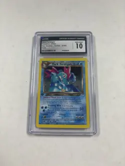 Pokemon Dark Feraligatr Neo Destiny 1st Edition Holo Rare #5 CGC 10 Gem - Image 2