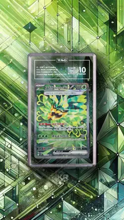 TAG 10 Teal Mask Ogerpon ex SAR 125/101 Pokemon Mask of Change Japanese - Image 2