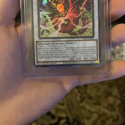 Yugioh Snake-Eyes Vengeance Dragon ALIN-EN040 Ultra Rare 1st Ed Near Mint - Image 3