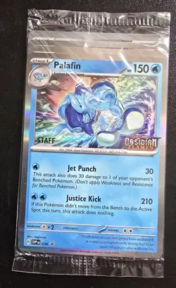 Pokemon TCG Obsidian Flames Staff Promo 4 Cards Sealed - Image 2