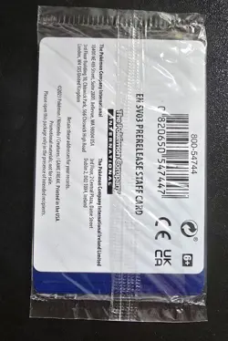 Pokemon TCG Obsidian Flames Staff Promo 4 Cards Sealed - Image 3