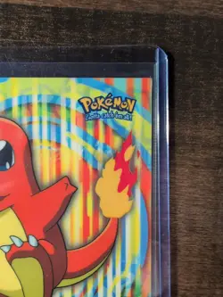 Pokemon Topps 2000 Sticker Card Charmander - Image 4