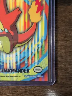 Pokemon Topps 2000 Sticker Card Charmander - Image 5