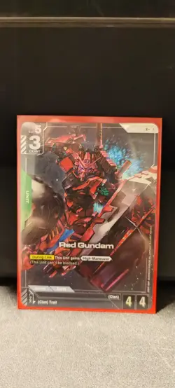Gundam Card Game GD02-024 Dual Impact Red Gundam R+ Near Mint - Image 1