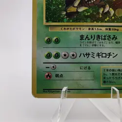 Pokemon Cards Pinsir No.127 Holo Rare Jungle 1997 Old Back VG Japanese g591 - Image 4