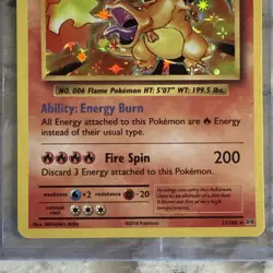 Pokemon TCG Charizard Evolutions Holo Rare Card 11/108 LP+ Pokemon Nintendo 2016 - Image 3