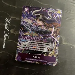 Kaido Winner Pack Vol. 5 One Piece Promotion Cards treasure cruise st04-003 foil - Image 1