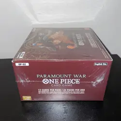 One Piece Card Game OP-02 Paramount War Booster Box English FULLY SEALED op02 - Image 4
