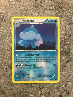 Pokemon TCG Cards Jellicent 35/99 Next Destinies Reverse Holo Rare NM - Image 1