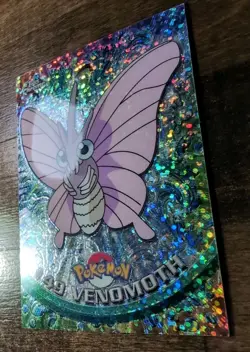 Pokemon Topps Chrome 2000 Sparkle-Chrome Venomoth NM - Image 2