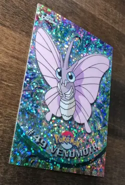 Pokemon Topps Chrome 2000 Sparkle-Chrome Venomoth NM - Image 3