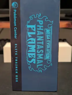 Pokemon Center ETB Mega Evolution Phantasmal Flames Elite Trainer Box - Image 5