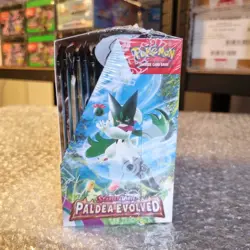 SV02 Paldea Evolved Booster Box (36 Packs) - English Pokemon TCG Factory SEALED - Image 3