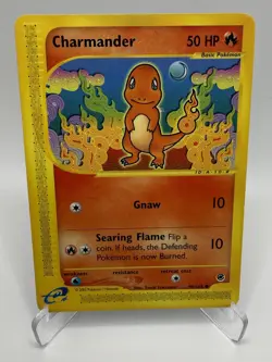 2002 Pokemon TCG - Charmander 098/165 Expedition Base Set Regular - Image 1