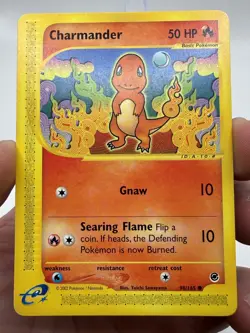 2002 Pokemon TCG - Charmander 098/165 Expedition Base Set Regular - Image 4