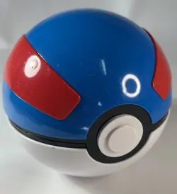 Pokemon Great Ball storage container 2019 Hidden Fates Opens Closes Clean - Image 1