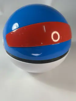 Pokemon Great Ball storage container 2019 Hidden Fates Opens Closes Clean - Image 2