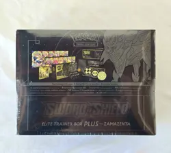 NEW & Sealed! Pokemon TCG: Sword & Shield Elite Trainer Box Plus Zamazenta ETB - Image 3