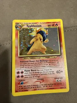 Typhlosion 17/111 Holo - Neo Genesis Pokemon 2000 - Image 1