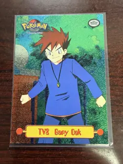 Gary Oak TV8 Holo Foil 1999 Pokemon - Topps Series 1 - TV Animation Edition - Image 1