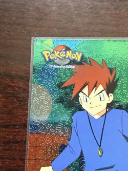 Gary Oak TV8 Holo Foil 1999 Pokemon - Topps Series 1 - TV Animation Edition - Image 3