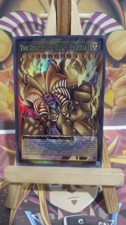 Cartes Toon The Legendary Toon Exodia le maudit ACG Waifu Card Holo Anime Yug V3 - Image 1