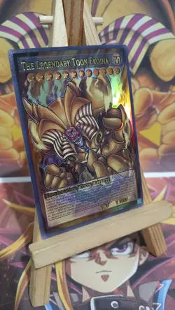Cartes Toon The Legendary Toon Exodia le maudit ACG Waifu Card Holo Anime Yug V3 - Image 3