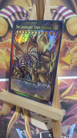 Cartes Toon The Legendary Toon Exodia le maudit ACG Waifu Card Holo Anime Yug V3 - Image 4