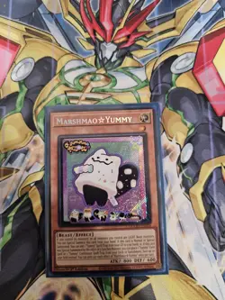 Yugioh! Marshmao☆Yummy DOOD-EN024 Secret Rare 1st Edition NM - Image 1