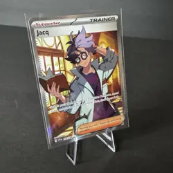 Jacq 236/198 Full Art Secret Rare Scarlet and Violet Pokemon TCG Card - Image 2