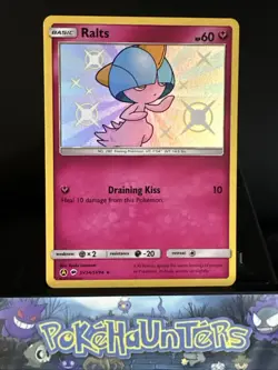 Pokemon Card Ralts SV34/SV94 Hidden Fates Baby Shiny Holo Rare Near Mint - Image 1