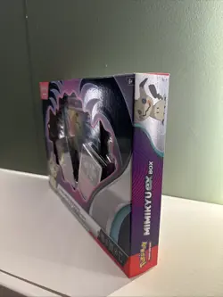 Pokemon TCG Mimikyu EX Sealed Box with 4 Booster Packs Foil Promo Card 820650852183 - Image 2
