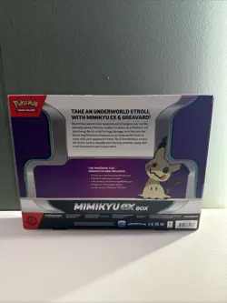 Pokemon TCG Mimikyu EX Sealed Box with 4 Booster Packs Foil Promo Card 820650852183 - Image 3