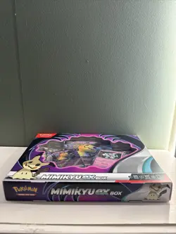Pokemon TCG Mimikyu EX Sealed Box with 4 Booster Packs Foil Promo Card 820650852183 - Image 5