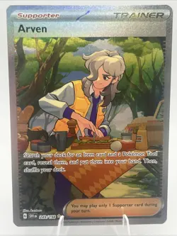 Pokemon TCG - Arven - 249/198- Scarlet and Violet: Base Set - Image 1
