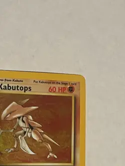 Kabutops 1st Edition 9/62 Fossil Holo Pokemon Card - LP/NM - Image 5