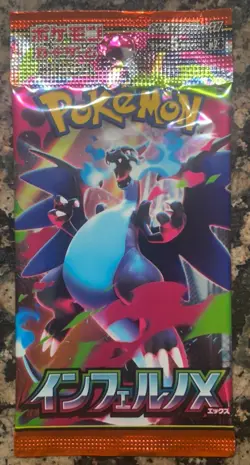 Lot of Inferno X Pokemon Mega Booster Pack Japanese Sealed Cards - US SELLER - Image 2